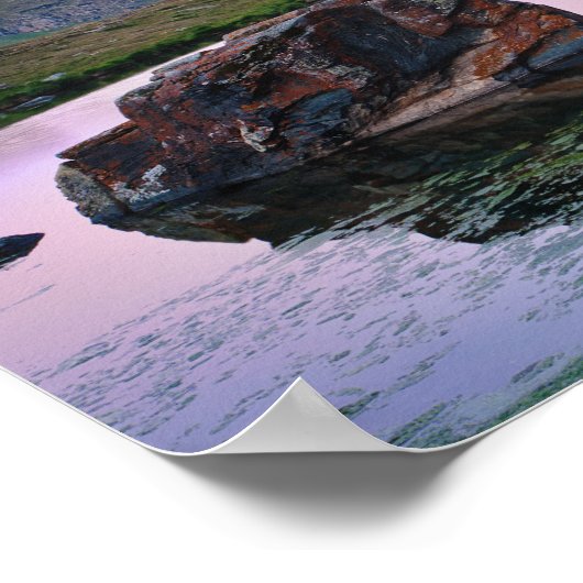 Matterhorn mountain in Zermatt, Switzerland Poster (Ecke)