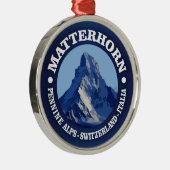 Matterhorn Ornament Aus Metall (Rechts)