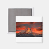 Matterhorn Peak bei Morgendämmerung Magnet (Vorderseite/Rückseite)