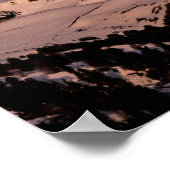 Matterhorn Peak Schweiz Sunset Poster (Ecke)