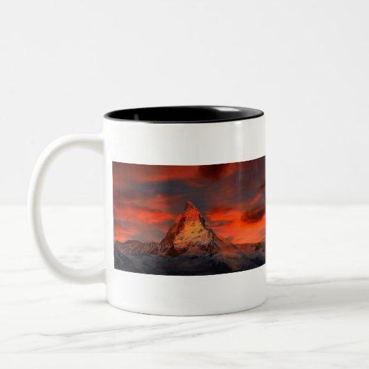 Matterhorn Peak Zweifarbige Tasse (Links)