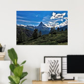 Matterhorn Poster (Heimbüro)