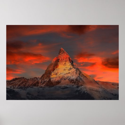 Matterhorn Poster (Vorne)