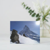 Matterhorn Postkarte (Stehend Vorderseite)