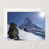 Matterhorn Postkarte (Vorne/Hinten)