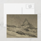 Matterhorn Postkarte (Vorne/Hinten)