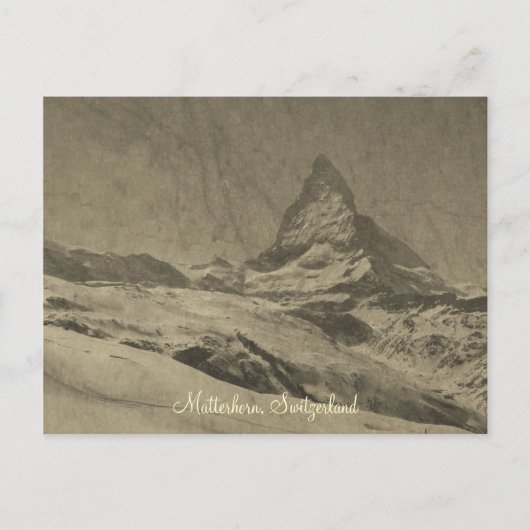 Matterhorn Postkarte (Vorderseite)