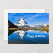 Matterhorn Postkarte (Vorne/Hinten)