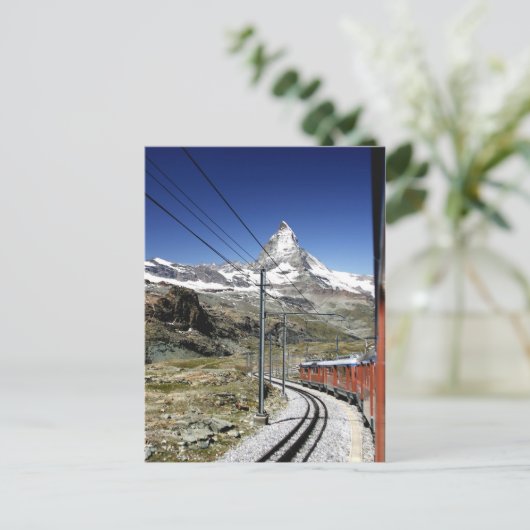 Matterhorn Postkarte (Stehend Vorderseite)
