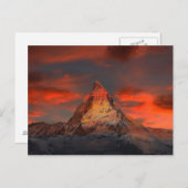 Matterhorn Postkarte (Vorne/Hinten)