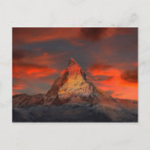 Matterhorn Postkarte (Vorderseite)