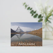 Matterhorn Postkarte (Stehend Vorderseite)