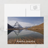 Matterhorn Postkarte (Vorne/Hinten)