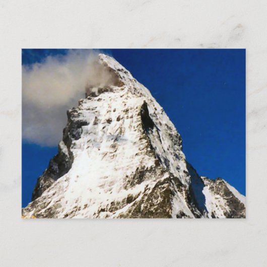 Matterhorn Postkarte (Vorderseite)