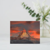 Matterhorn Postkarte (Stehend Vorderseite)