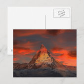 Matterhorn Postkarte (Vorne/Hinten)