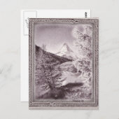 Matterhorn Postkarte (Vorne/Hinten)