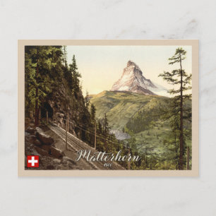 Matterhorn Schweiz Alpen Schweiz Postkarte