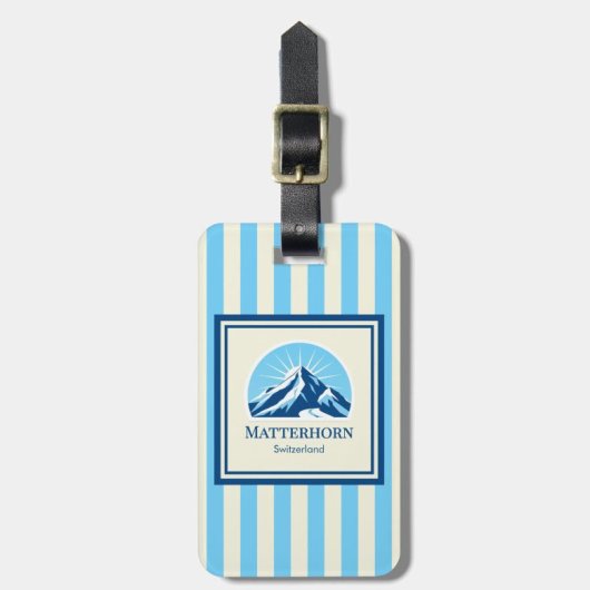 Matterhorn Schweiz Berg Gepäckanhänger