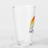Matterhorn Schweiz Italien Retro Glas (Rechts)