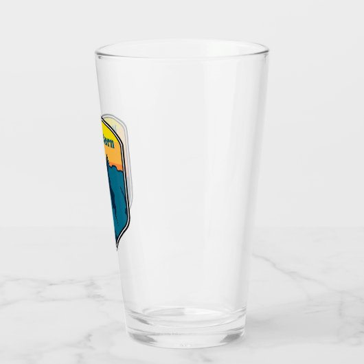 Matterhorn Schweiz Italien Sunrise Glas (Links)