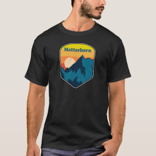 Matterhorn Schweiz Italien Sunrise T-Shirt