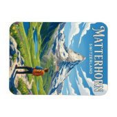 Matterhorn Schweiz Magnet (Horizontal)