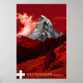 Matterhorn Schweiz Poster (Vorne)