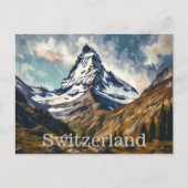Matterhorn Schweiz Postkarte (Vorderseite)