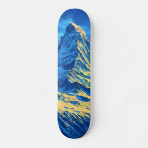 Matterhorn Schweiz Reisen Skateboard