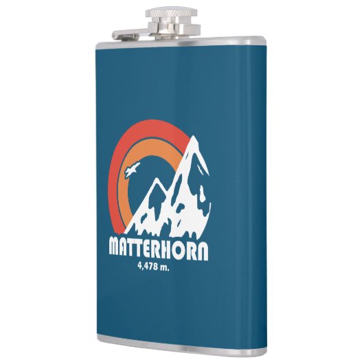 Matterhorn Schweiz Sun Eagle Flachmann (Links)