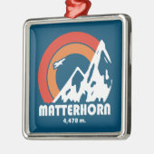 Matterhorn Schweiz Sun Eagle Ornament Aus Metall (Links)