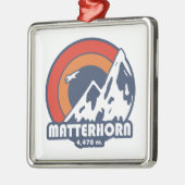 Matterhorn Schweiz Sun Eagle Ornament Aus Metall (Links)