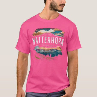 Matterhorn - Schweiz Wandern im Freien V T-Shirt