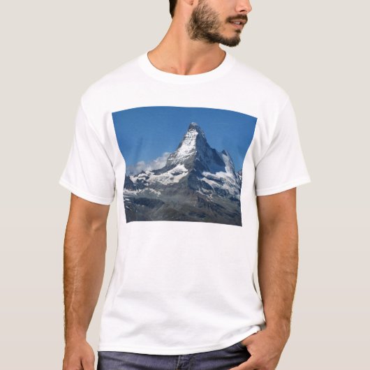 Matterhorn Schweizer Alpen Herrlicher T - Shirt (Vorderseite)