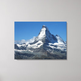 Matterhorn Schweizer Alpen überwinterte Canvas Leinwanddruck