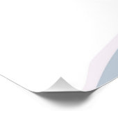 Matterhorn Ski Resort Poster, Retro. Alpes Winter Poster (Ecke)