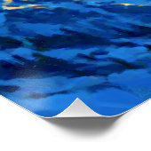 Matterhorn Sunset Poster (Ecke)