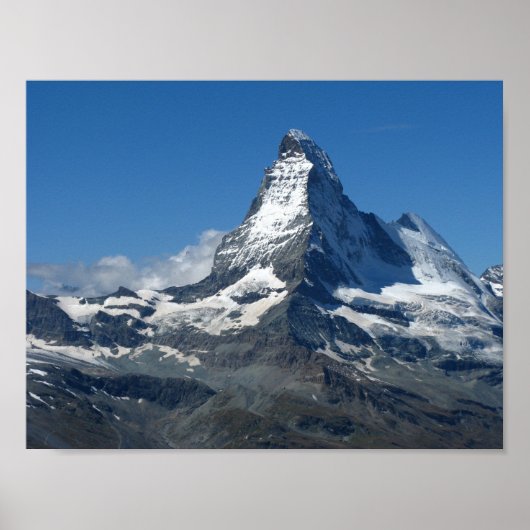 Matterhorn Swiss Alps Poster (Vorne)