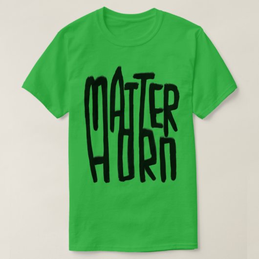 Matterhorn T-Shirt (Design vorne)