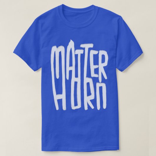 Matterhorn T-Shirt (Design vorne)