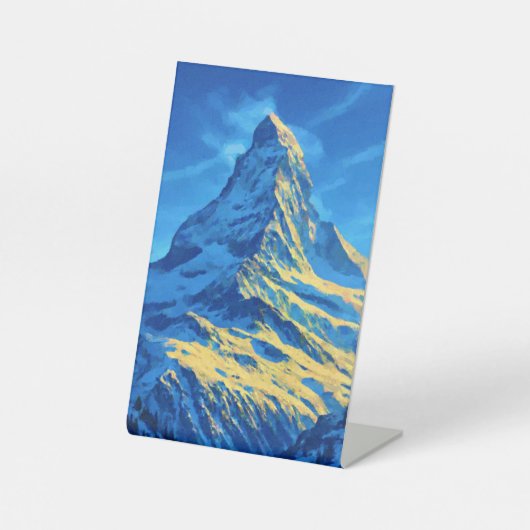 Matterhorn Travel Sockelschild (Vorderseite)