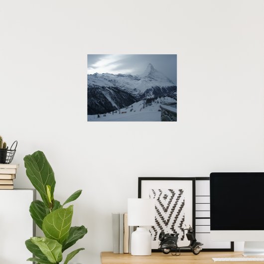 Matterhorn Twighlight Poster (Heimbüro)