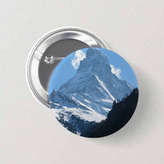 Matterhorn, Zermatt Button (Vorne & Hinten)
