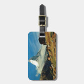 Matterhorn, Zermatt, die Schweiz Gepäckanhänger (Vorderseite vertikal)