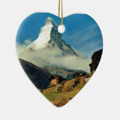 Matterhorn, Zermatt, die Schweiz Keramikornament (Rechts)