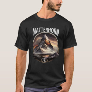 Matterhorn Zermatt Schweiz Alpen 3 T-Shirt