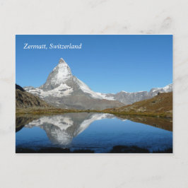 Matterhorn Zermatt Schweiz Postkarte
