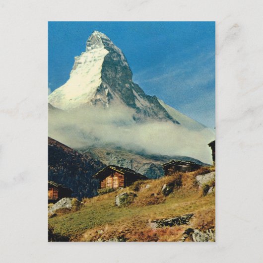 Matterhorn, Zermatt, Schweiz Postkarte (Vorderseite)