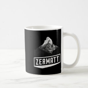Matterhorn Zermatt Schweiz Skiferien Kaffeetasse